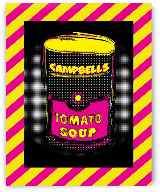 Andy Warhol Campbells Soup Pop Art by PopArtApparel