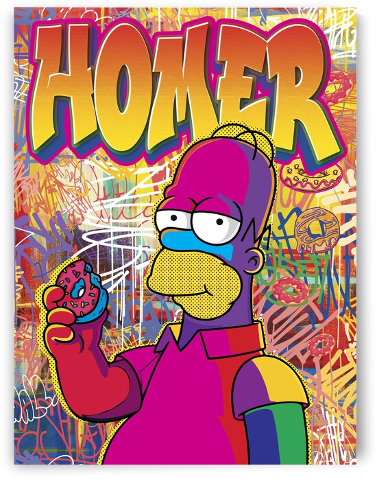 Homer Pop Art by PopArtApparel